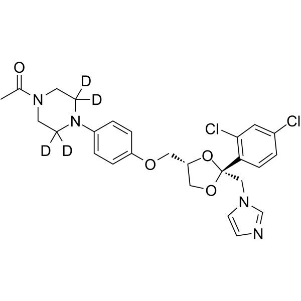 Ketoconazole-d4 (Ketoconazole-d4; R 41400-d4) 1398065-75-2